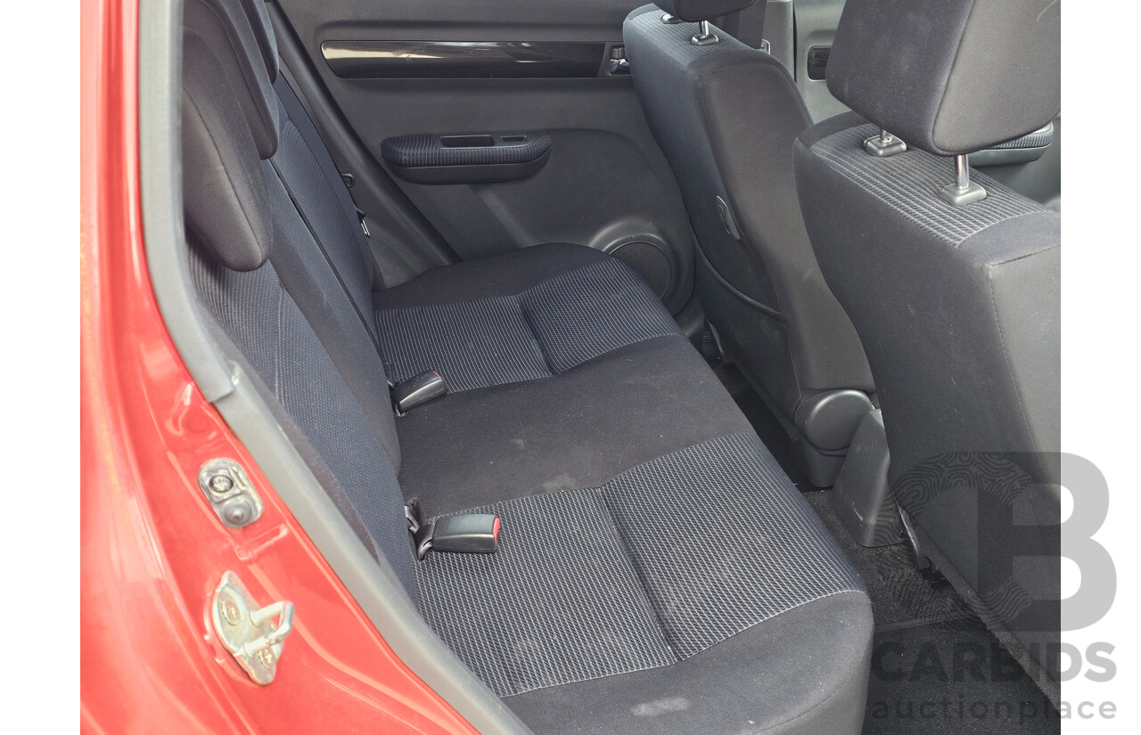 3/2009 Suzuki Swift EZ 07 UPDATE 5d Hatchback Red 1.5L