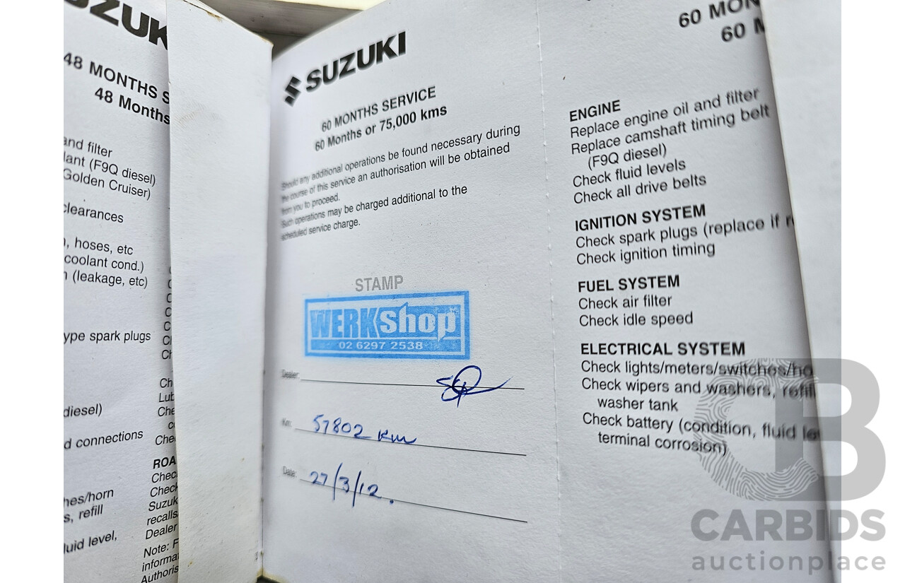 3/2009 Suzuki Swift  EZ 07 UPDATE 5d Hatchback Red 1.5L