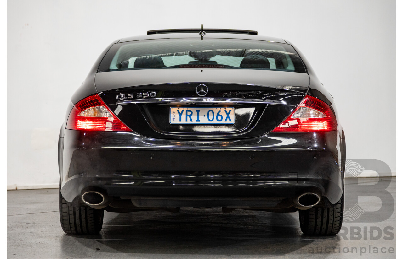 5/2007 Mercedes Benz CLS 350 219 4d Coupe Obsidian Black V6 3.5L
