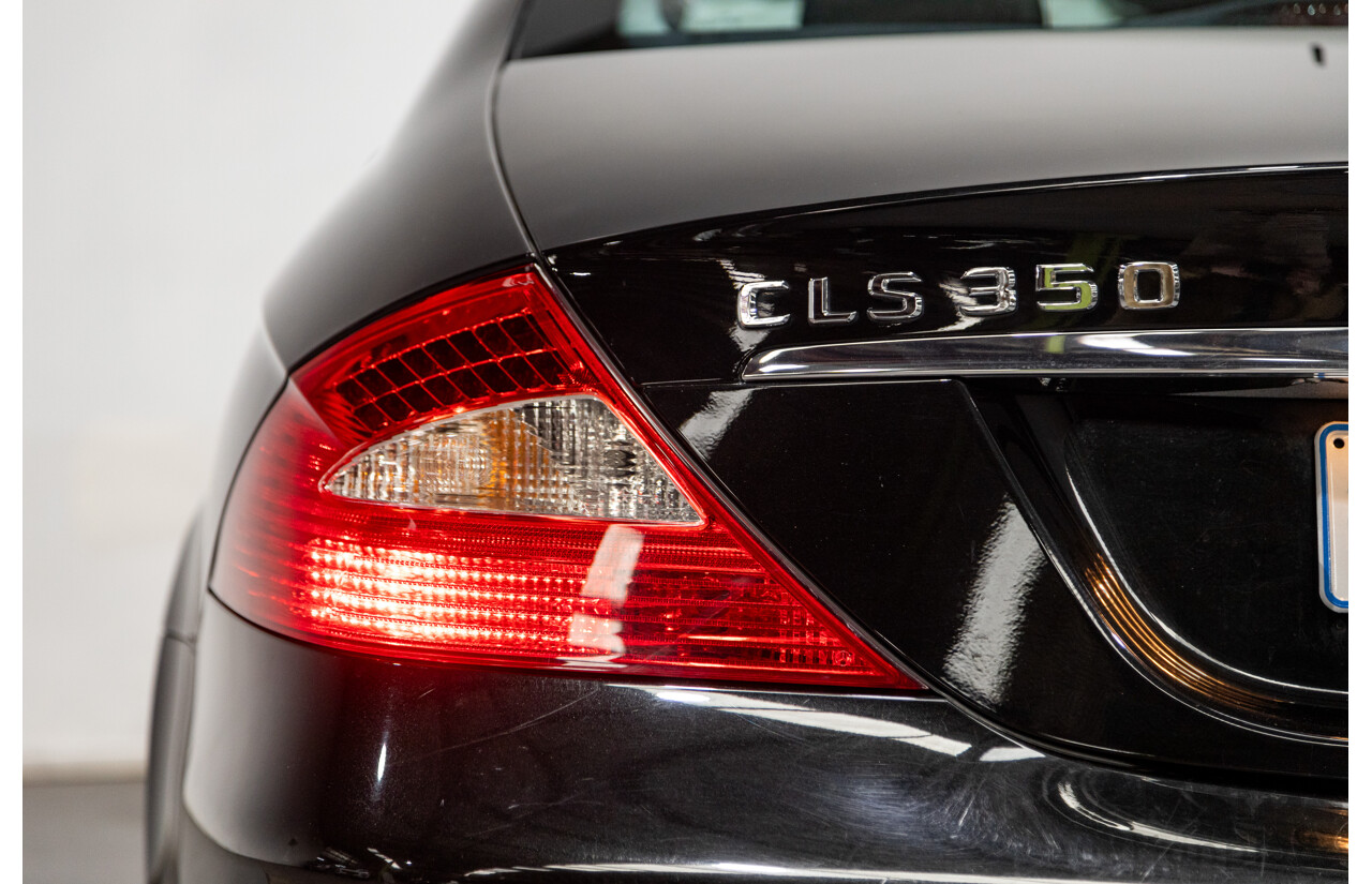 5/2007 Mercedes Benz CLS 350 219 4d Coupe Obsidian Black V6 3.5L