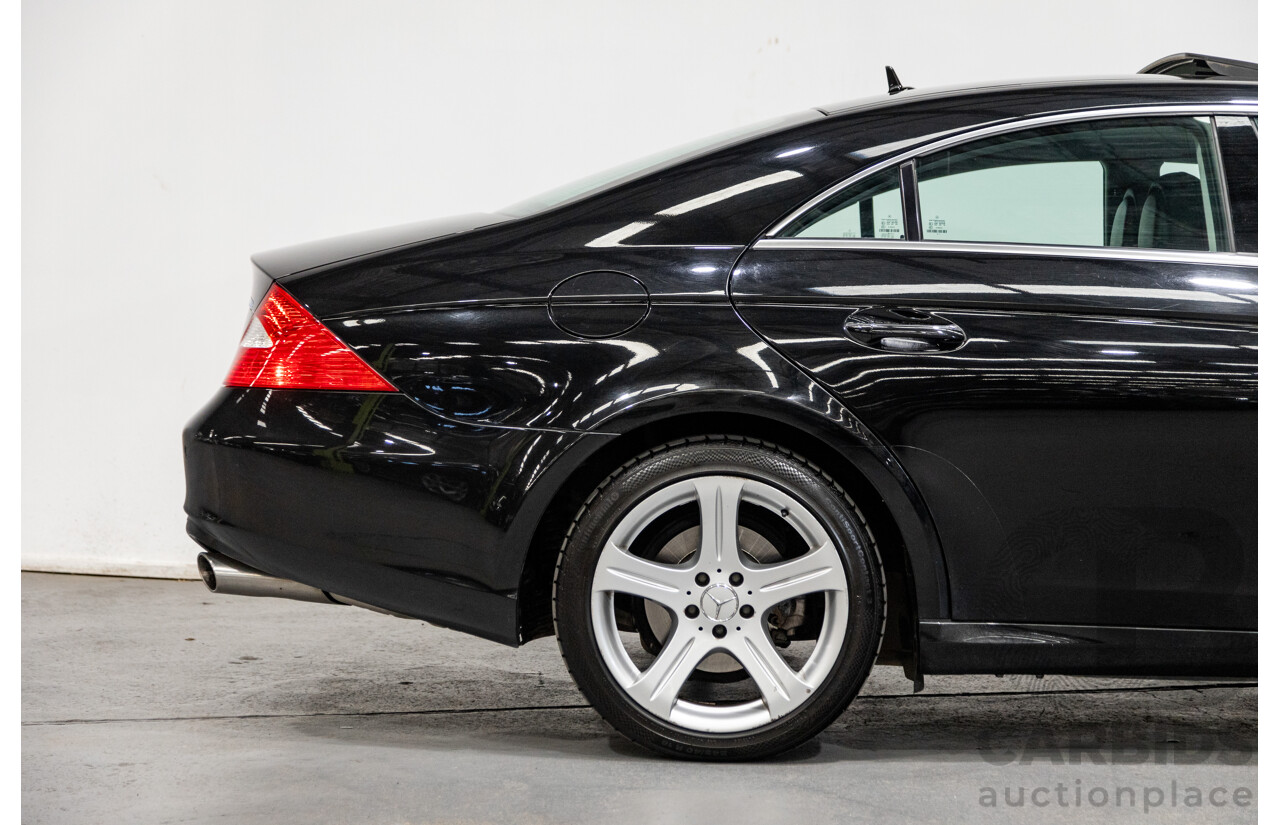 5/2007 Mercedes Benz CLS 350 219 4d Coupe Obsidian Black V6 3.5L