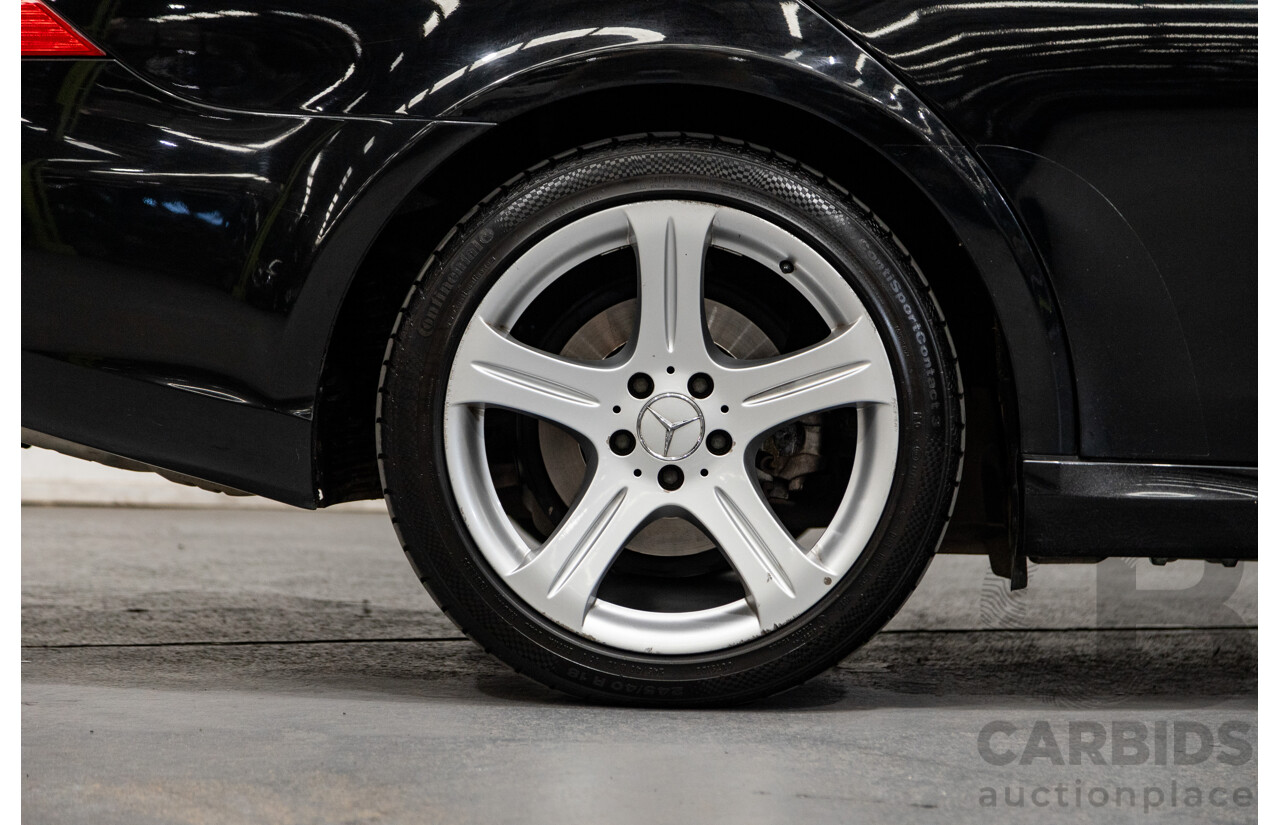 5/2007 Mercedes Benz CLS 350 219 4d Coupe Obsidian Black V6 3.5L