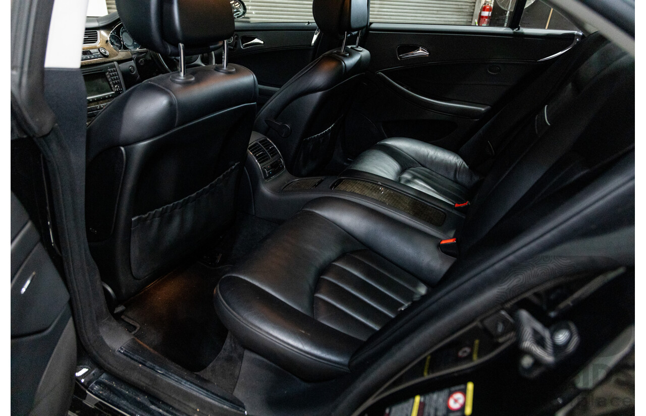 5/2007 Mercedes Benz CLS 350 219 4d Coupe Obsidian Black V6 3.5L