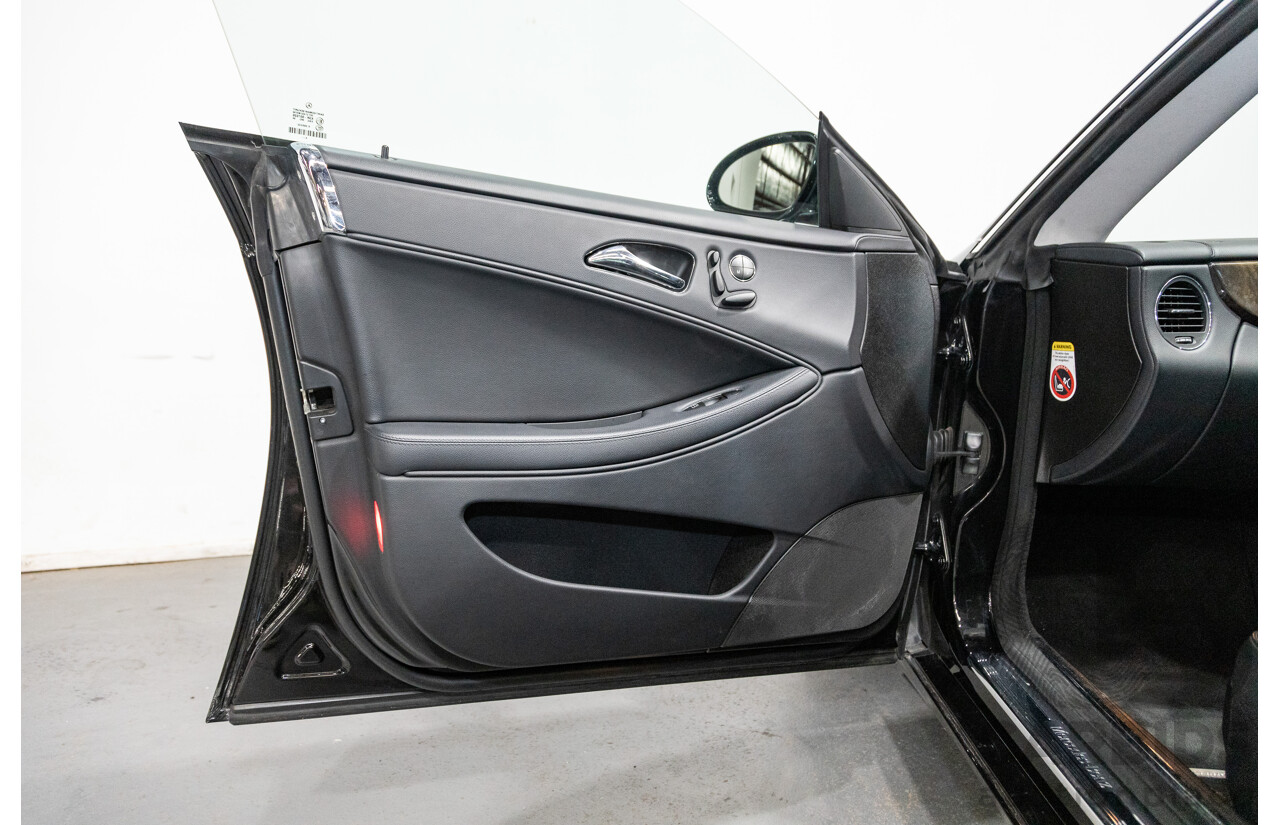 5/2007 Mercedes Benz CLS 350 219 4d Coupe Obsidian Black V6 3.5L