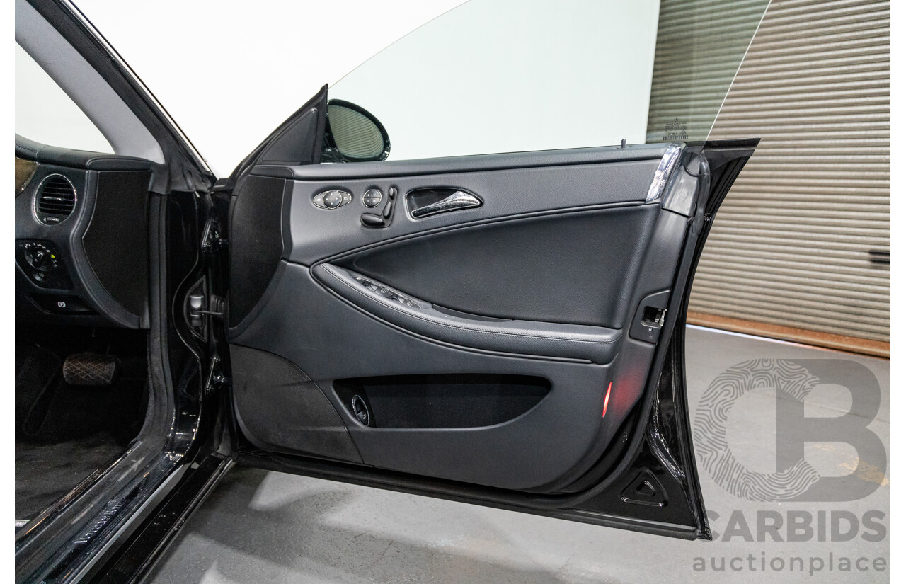 5/2007 Mercedes Benz CLS 350 219 4d Coupe Obsidian Black V6 3.5L