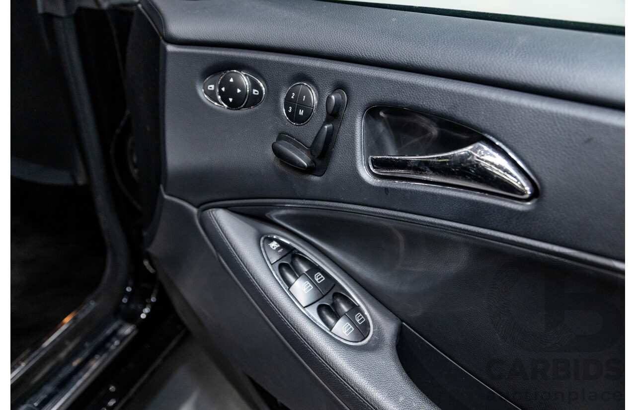 5/2007 Mercedes Benz CLS 350 219 4d Coupe Obsidian Black V6 3.5L