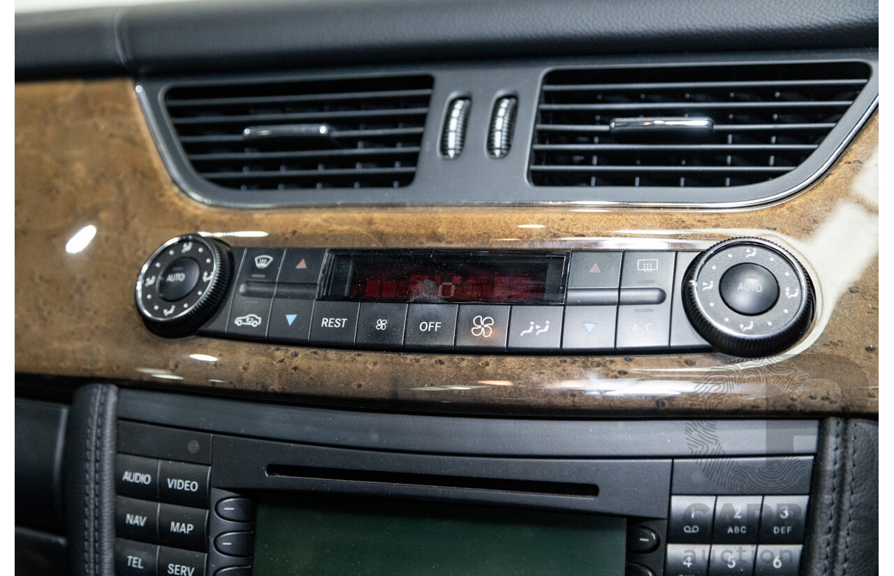 5/2007 Mercedes Benz CLS 350 219 4d Coupe Obsidian Black V6 3.5L