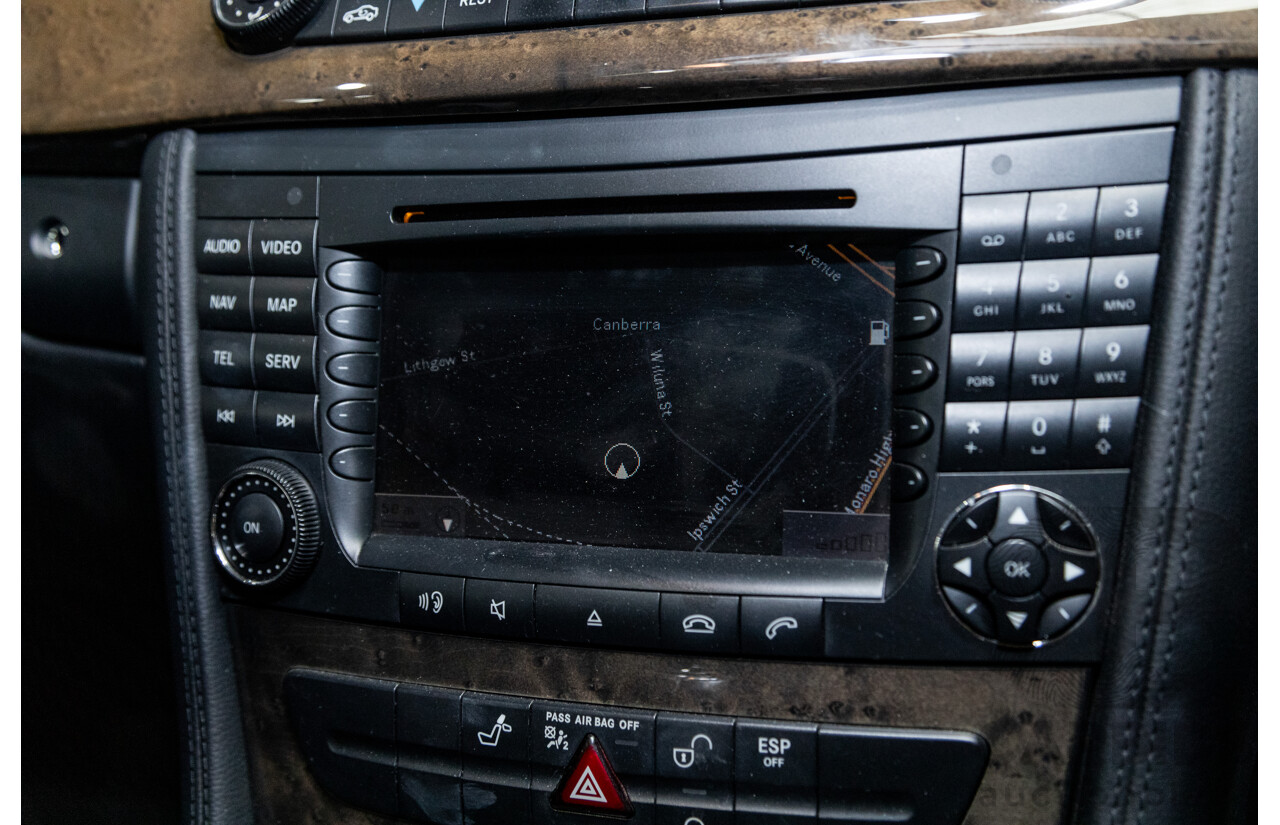 5/2007 Mercedes Benz CLS 350 219 4d Coupe Obsidian Black V6 3.5L