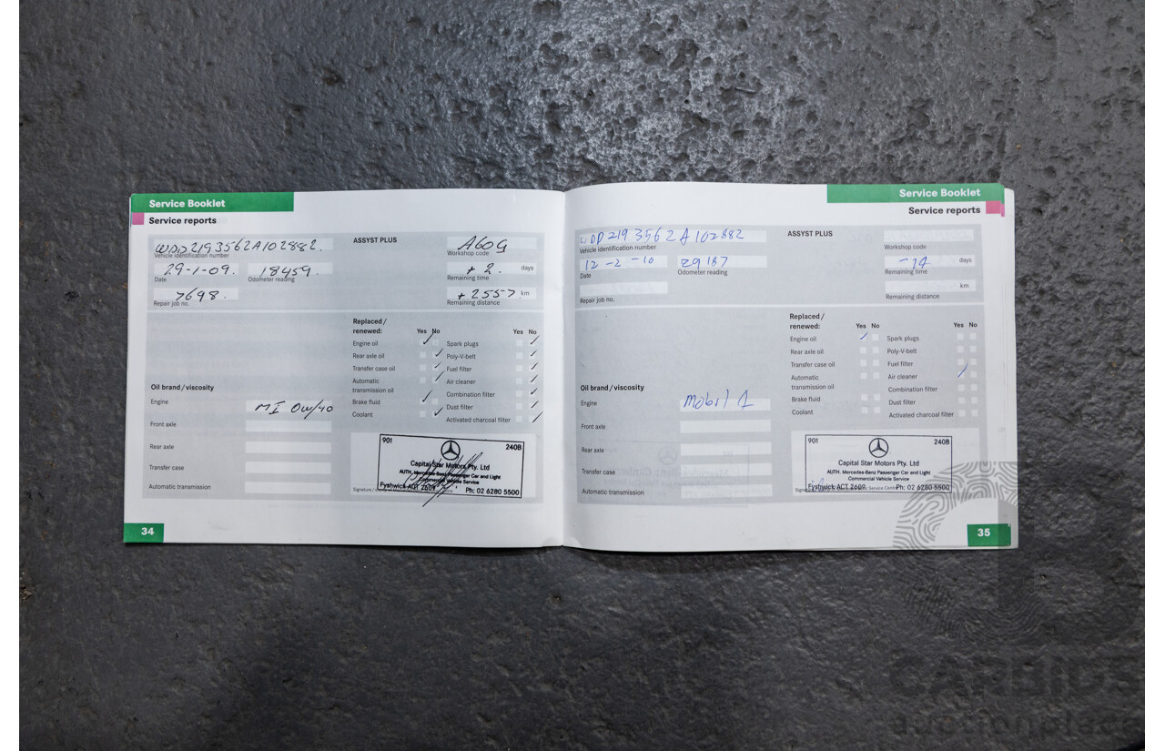 5/2007 Mercedes Benz CLS 350 219 4d Coupe Obsidian Black V6 3.5L