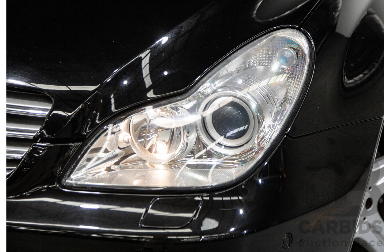 5/2007 Mercedes Benz CLS 350 219 4d Coupe Obsidian Black V6 3.5L