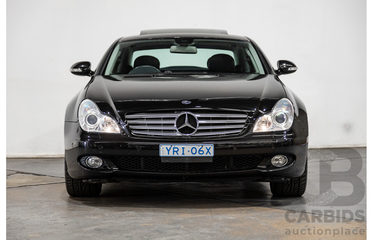 5/2007 Mercedes Benz CLS 350 219 4d Coupe Obsidian Black V6 3.5L
