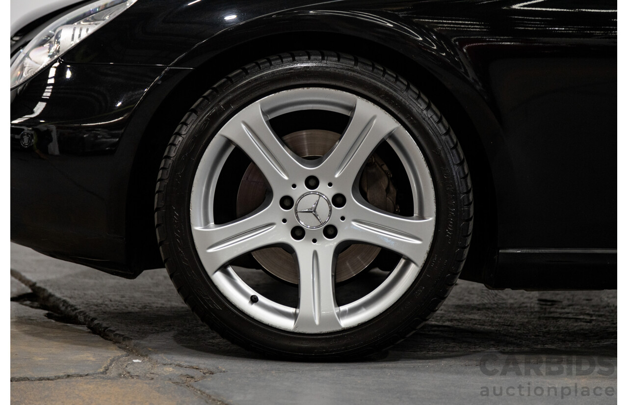 5/2007 Mercedes Benz CLS 350 219 4d Coupe Obsidian Black V6 3.5L