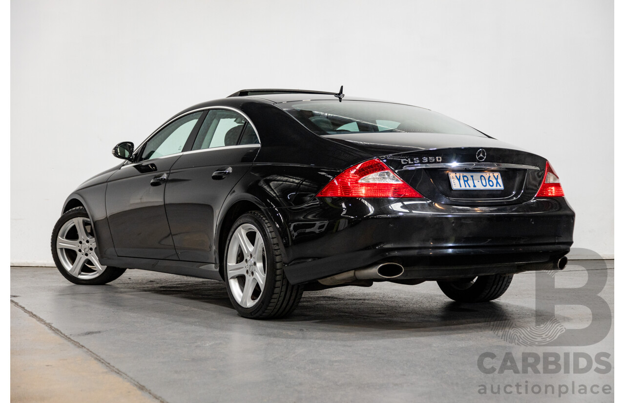 5/2007 Mercedes Benz CLS 350 219 4d Coupe Obsidian Black V6 3.5L