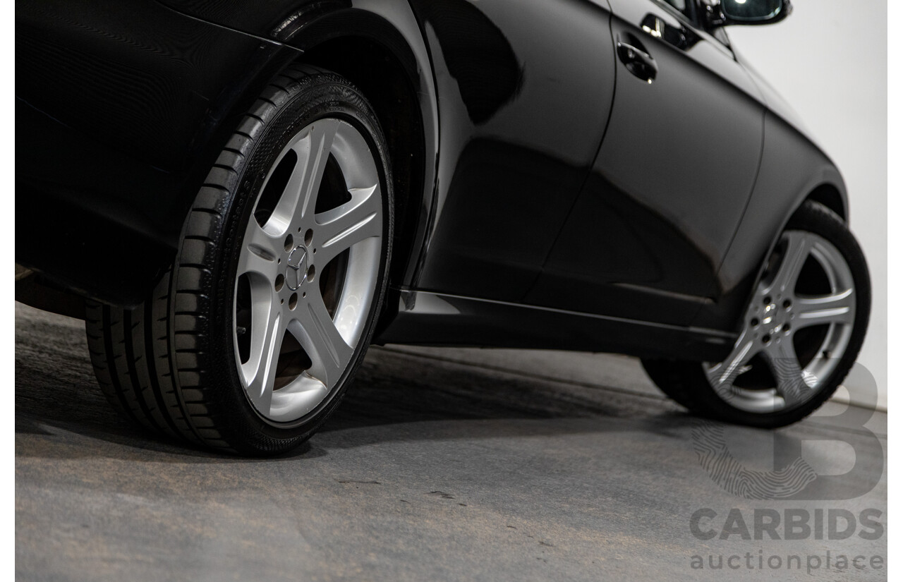 5/2007 Mercedes Benz CLS 350 219 4d Coupe Obsidian Black V6 3.5L