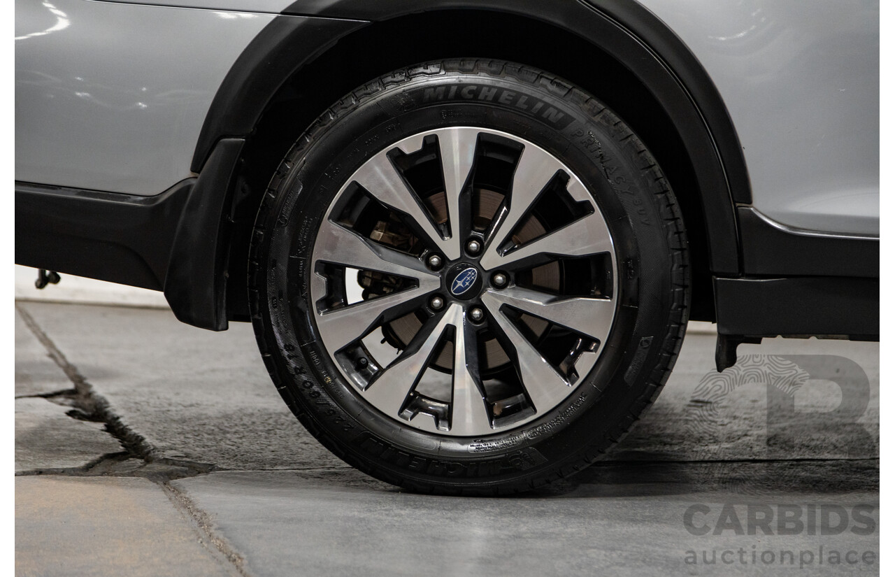 2/2017 Subaru Outback 2.5i Premium (AWD) MY17 4d Wagon Ice Silver Metallic 2.5L