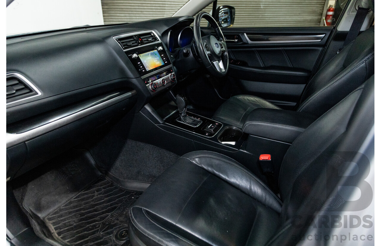 2/2017 Subaru Outback 2.5i Premium (AWD) MY17 4d Wagon Ice Silver Metallic 2.5L