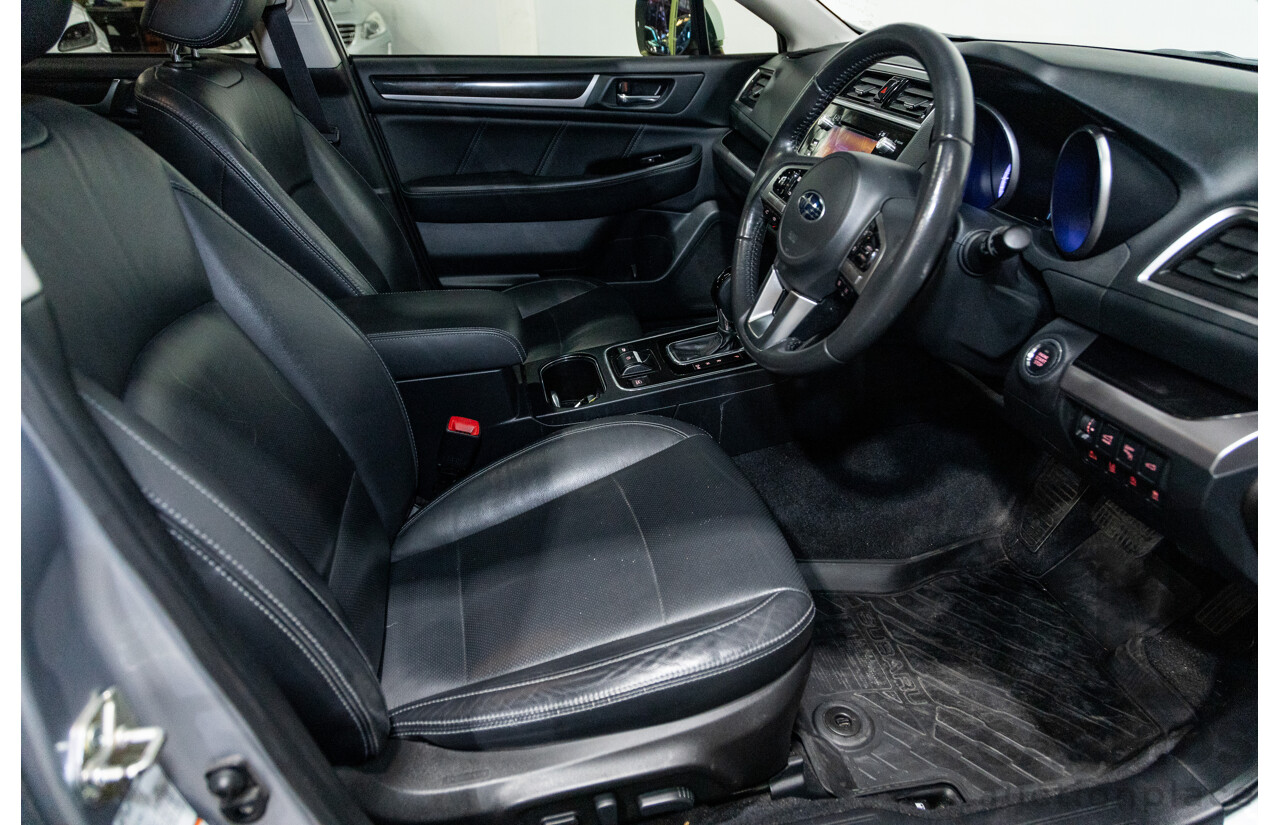 2/2017 Subaru Outback 2.5i Premium (AWD) MY17 4d Wagon Ice Silver Metallic 2.5L