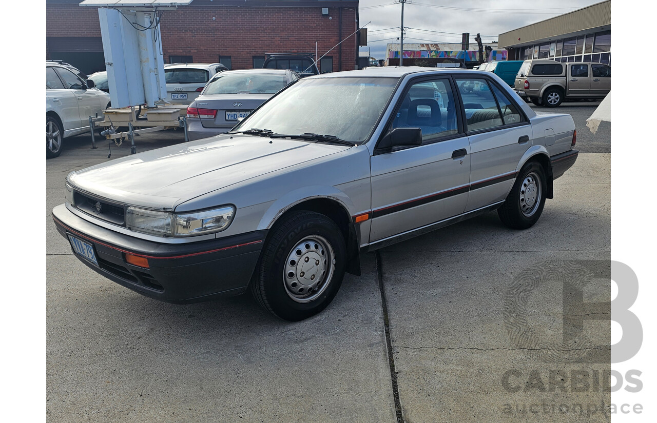 8/1990 Nissan Pintara GLi 4d Sedan Silver 2.0L