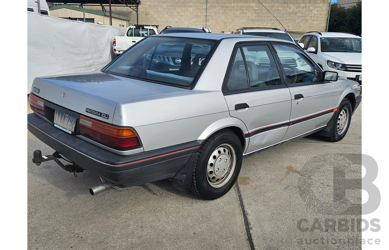 8/1990 Nissan Pintara GLi 4d Sedan Silver 2.0L