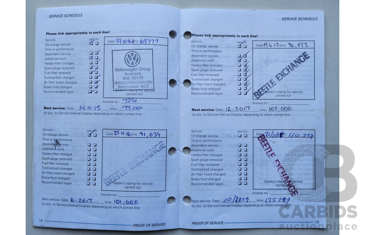 11/2010 Volkswagen Polo 77 TSI COMFORTLINE FWD 6R 5D Hatchback White 1.2L