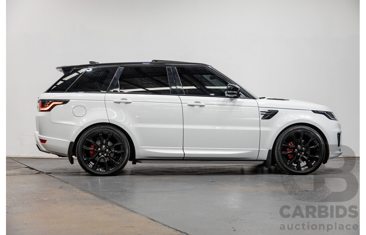 11/2018 Land Rover Range Rover Sport SDV6 SE (4x4) MY19 4d Wagon Polaris White Twin Turbo Diesel 3.0L