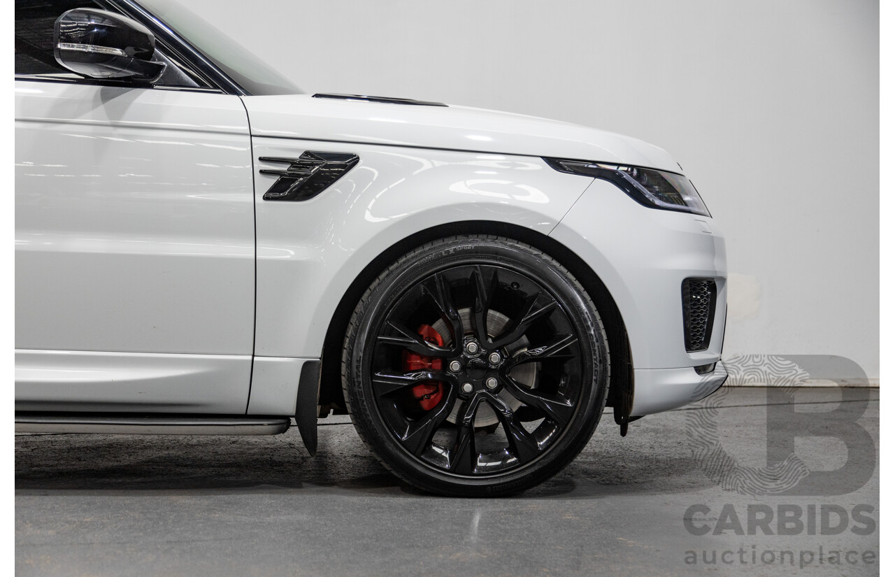 11/2018 Land Rover Range Rover Sport SDV6 SE (4x4) MY19 4d Wagon Polaris White Twin Turbo Diesel 3.0L