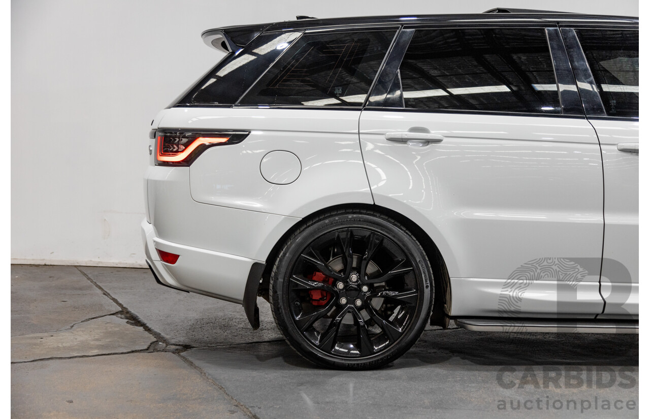 11/2018 Land Rover Range Rover Sport SDV6 SE (4x4) MY19 4d Wagon Polaris White Twin Turbo Diesel 3.0L