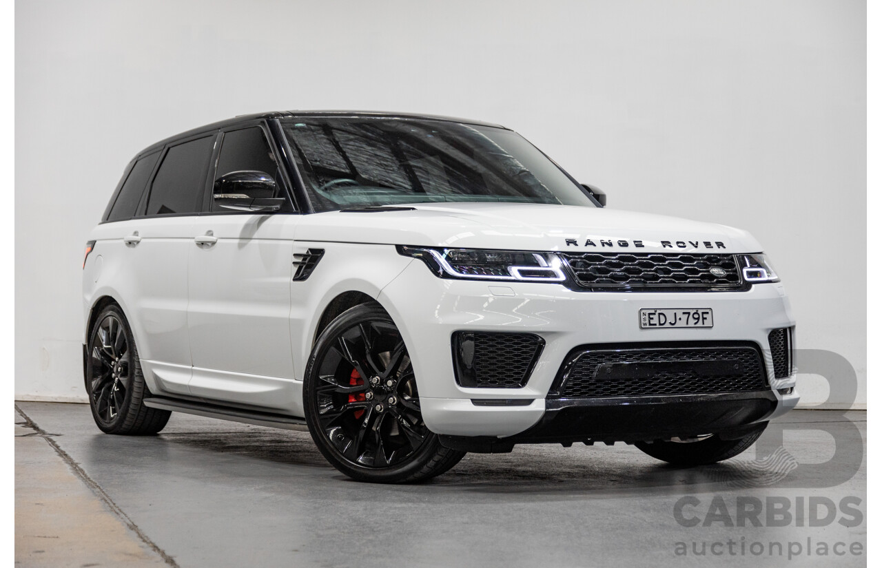 11/2018 Land Rover Range Rover Sport SDV6 SE (4x4) MY19 4d Wagon Polaris White Twin Turbo Diesel 3.0L
