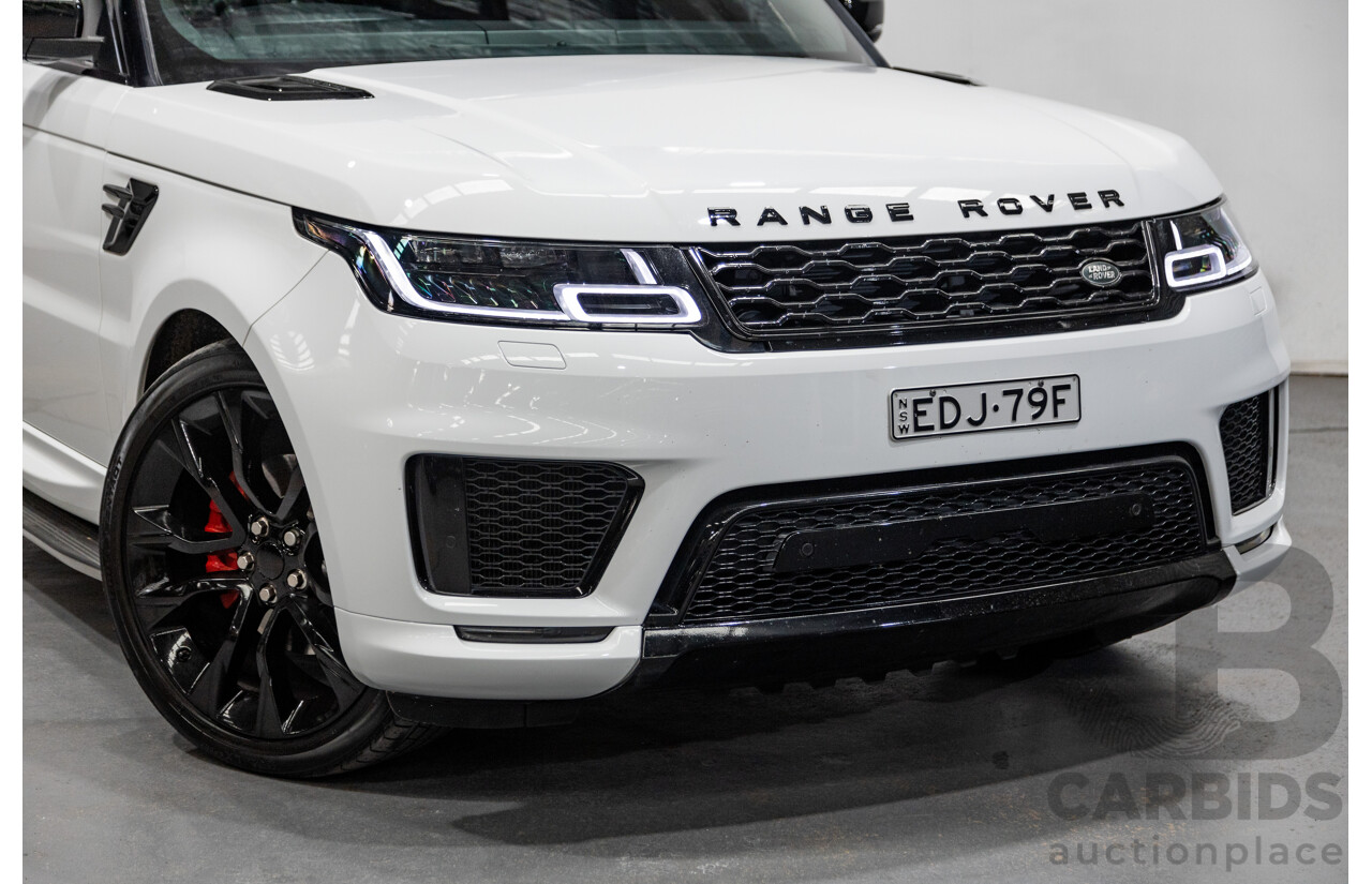 11/2018 Land Rover Range Rover Sport SDV6 SE (4x4) MY19 4d Wagon Polaris White Twin Turbo Diesel 3.0L
