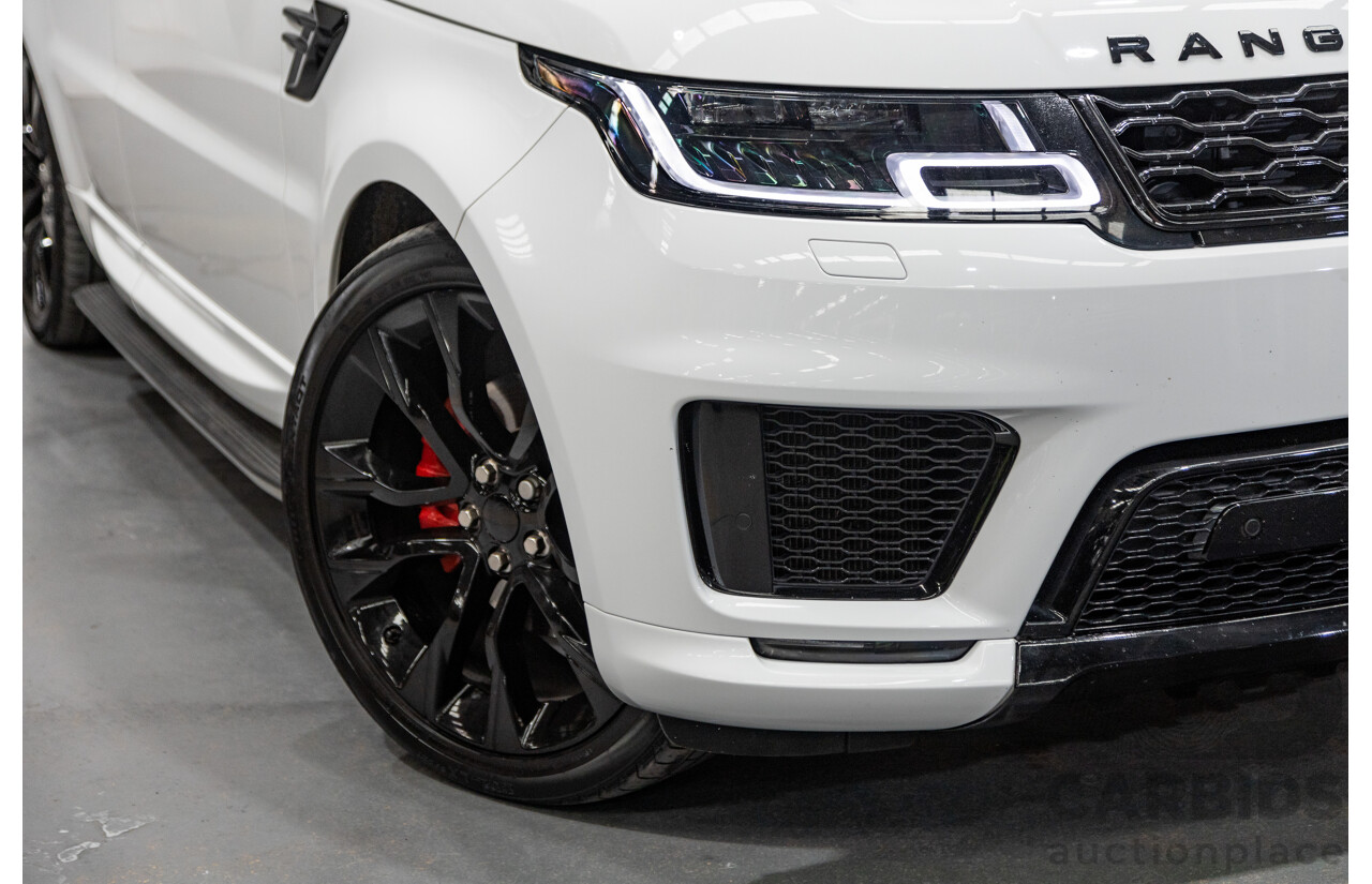 11/2018 Land Rover Range Rover Sport SDV6 SE (4x4) MY19 4d Wagon Polaris White Twin Turbo Diesel 3.0L