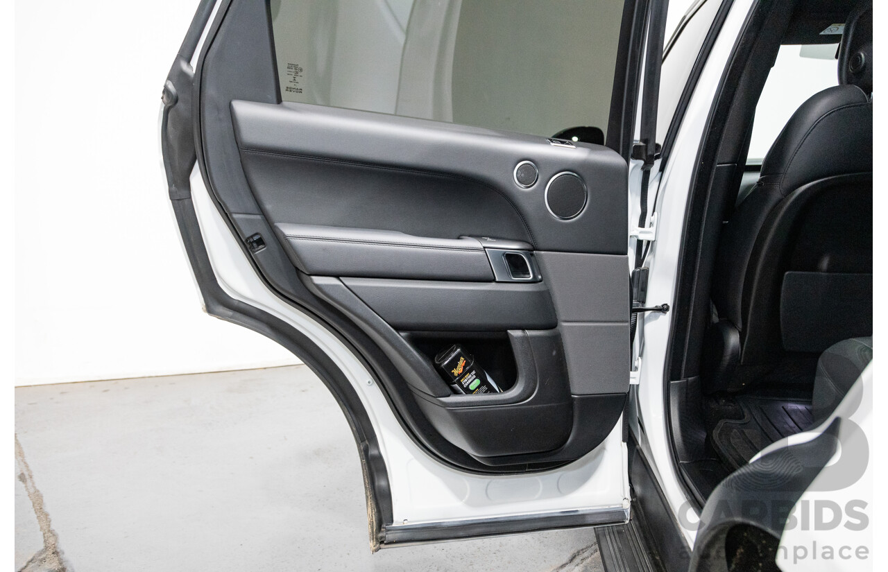 11/2018 Land Rover Range Rover Sport SDV6 SE (4x4) MY19 4d Wagon Polaris White Twin Turbo Diesel 3.0L