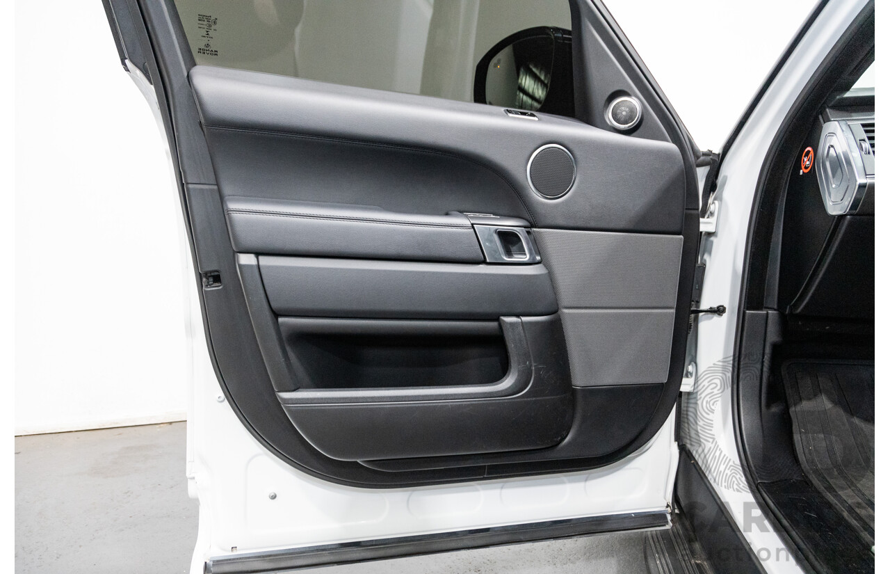 11/2018 Land Rover Range Rover Sport SDV6 SE (4x4) MY19 4d Wagon Polaris White Twin Turbo Diesel 3.0L