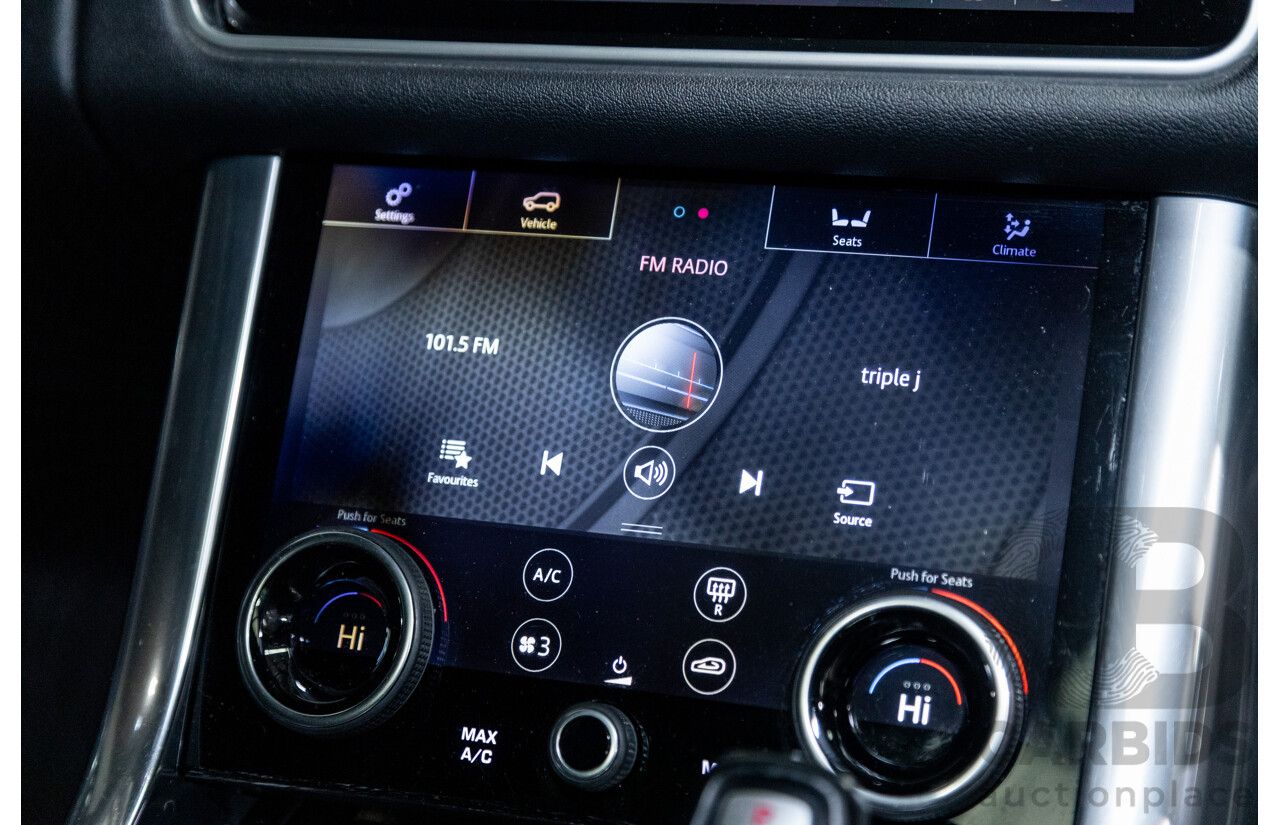 11/2018 Land Rover Range Rover Sport SDV6 SE (4x4) MY19 4d Wagon Polaris White Twin Turbo Diesel 3.0L