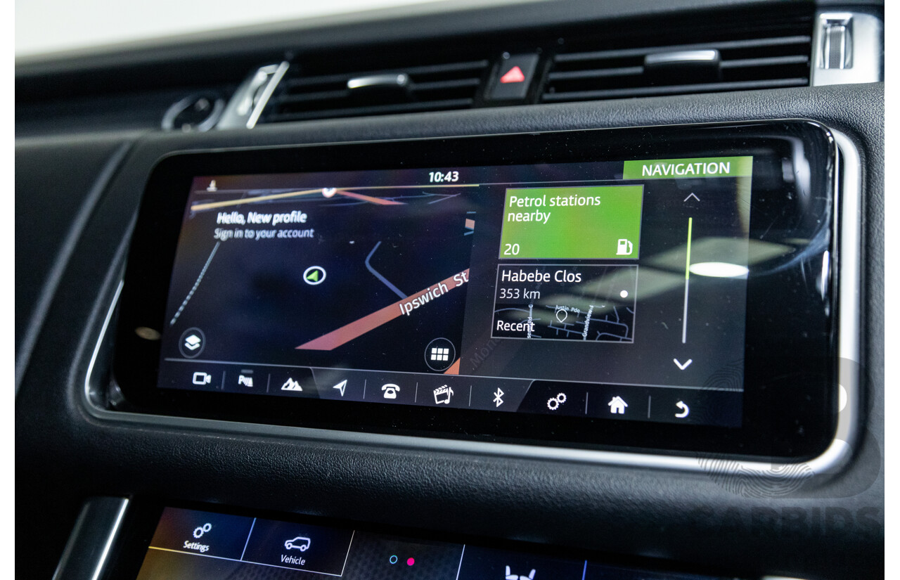 11/2018 Land Rover Range Rover Sport SDV6 SE (4x4) MY19 4d Wagon Polaris White Twin Turbo Diesel 3.0L