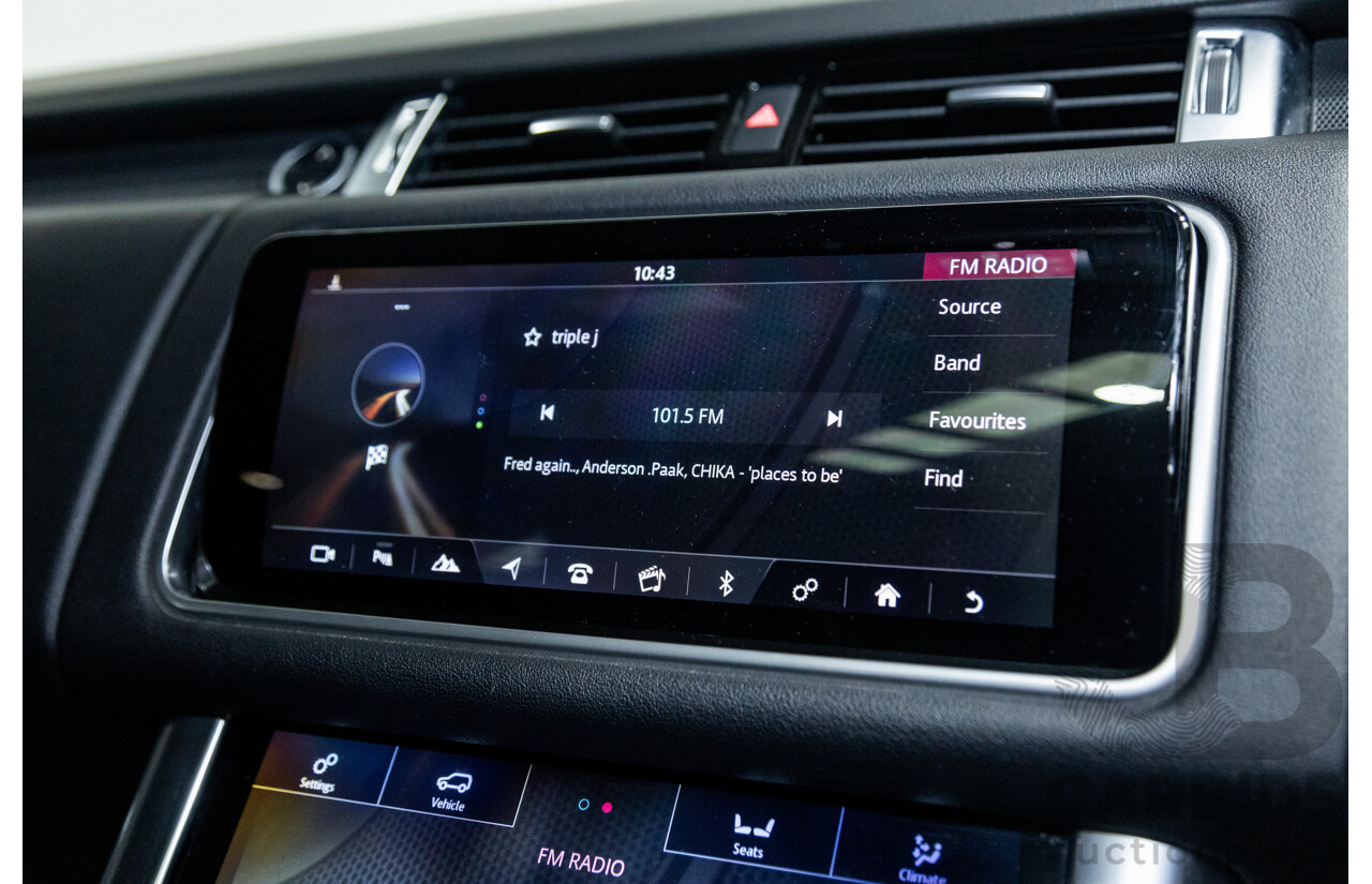 11/2018 Land Rover Range Rover Sport SDV6 SE (4x4) MY19 4d Wagon Polaris White Twin Turbo Diesel 3.0L