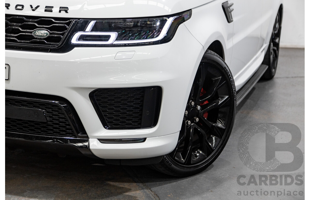 11/2018 Land Rover Range Rover Sport SDV6 SE (4x4) MY19 4d Wagon Polaris White Twin Turbo Diesel 3.0L