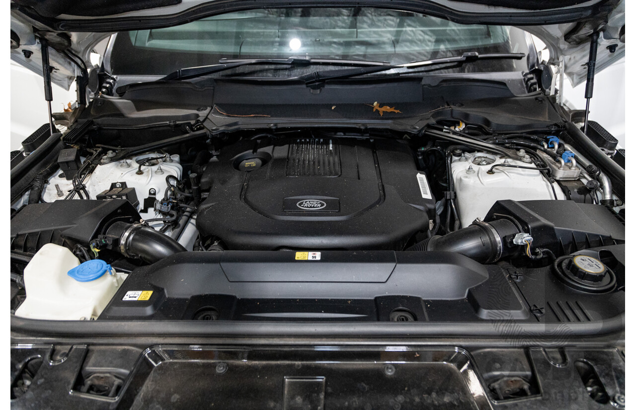 11/2018 Land Rover Range Rover Sport SDV6 SE (4x4) MY19 4d Wagon Polaris White Twin Turbo Diesel 3.0L