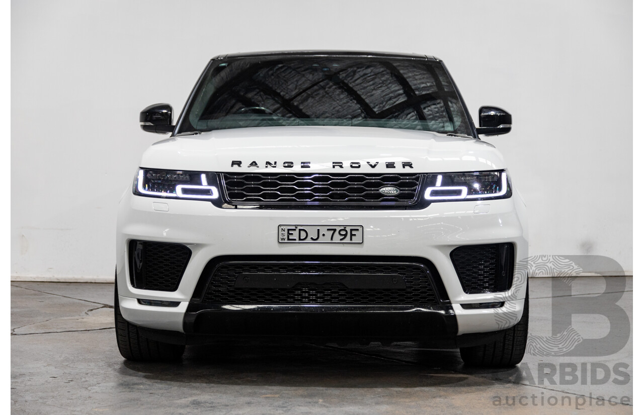 11/2018 Land Rover Range Rover Sport SDV6 SE (4x4) MY19 4d Wagon Polaris White Twin Turbo Diesel 3.0L