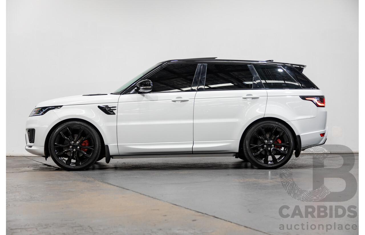 11/2018 Land Rover Range Rover Sport SDV6 SE (4x4) MY19 4d Wagon Polaris White Twin Turbo Diesel 3.0L