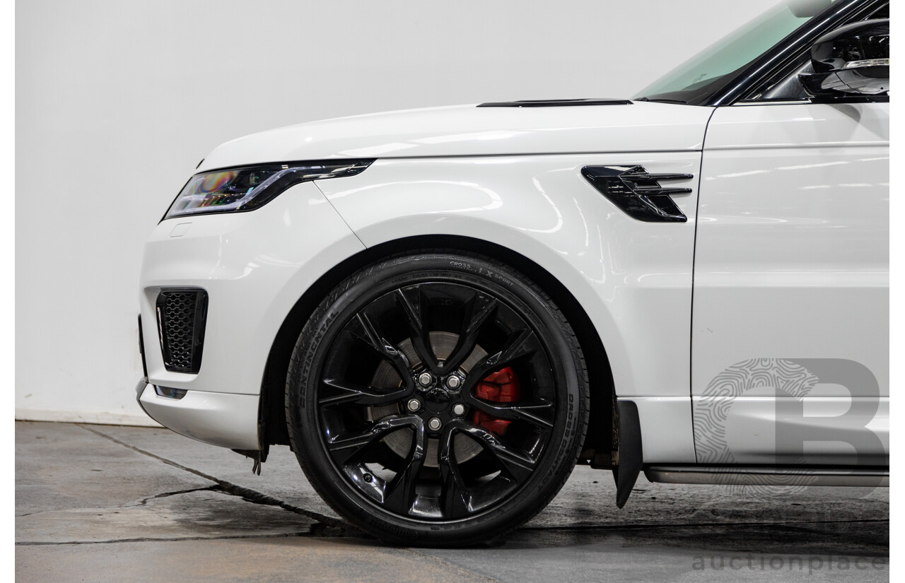 11/2018 Land Rover Range Rover Sport SDV6 SE (4x4) MY19 4d Wagon Polaris White Twin Turbo Diesel 3.0L