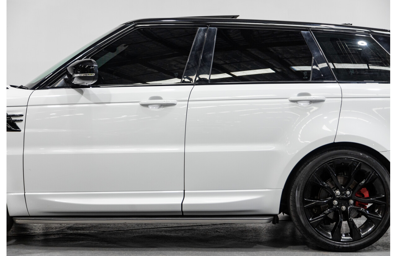 11/2018 Land Rover Range Rover Sport SDV6 SE (4x4) MY19 4d Wagon Polaris White Twin Turbo Diesel 3.0L