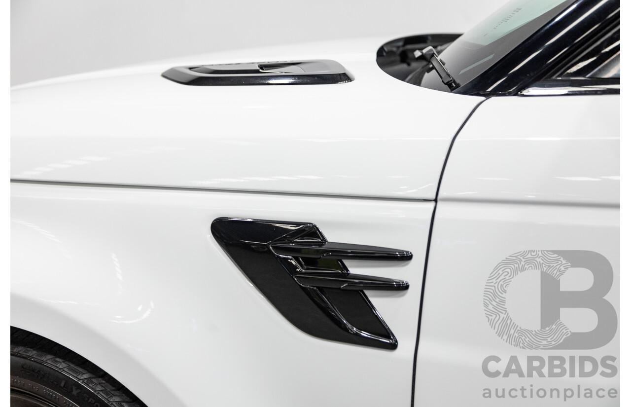 11/2018 Land Rover Range Rover Sport SDV6 SE (4x4) MY19 4d Wagon Polaris White Twin Turbo Diesel 3.0L