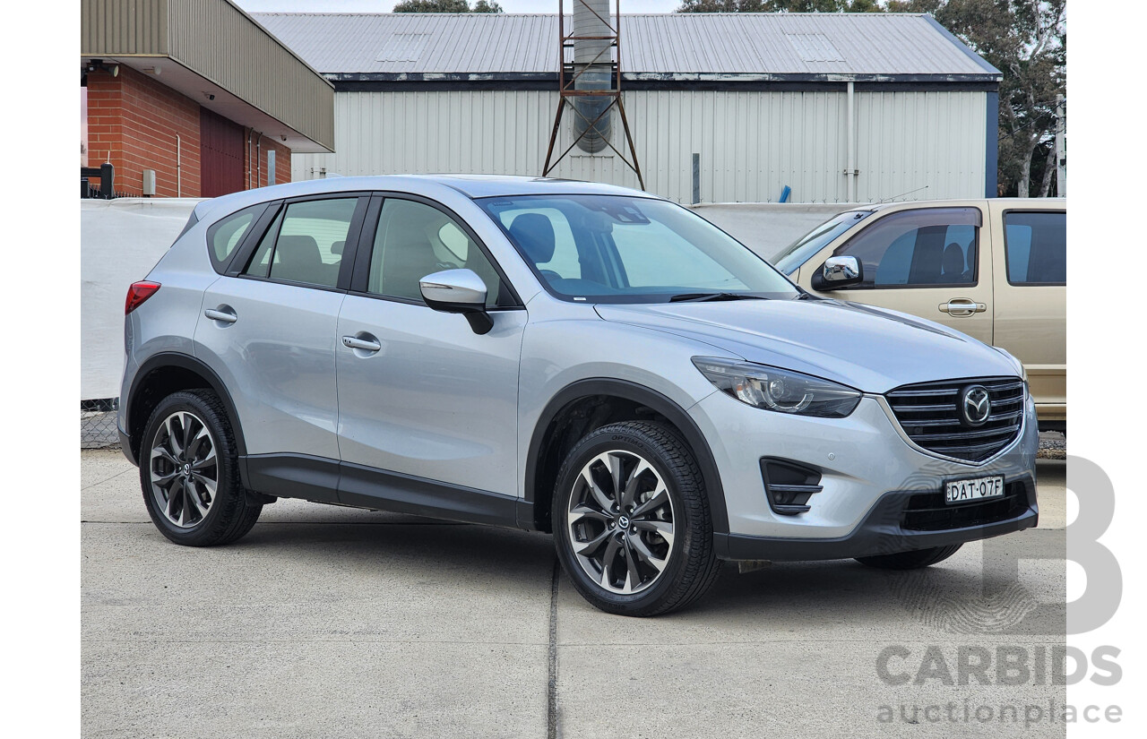 09/2015 Mazda Cx-5 AKERA (4x4) AWD MY15 4D Wagon Silver 2.5L