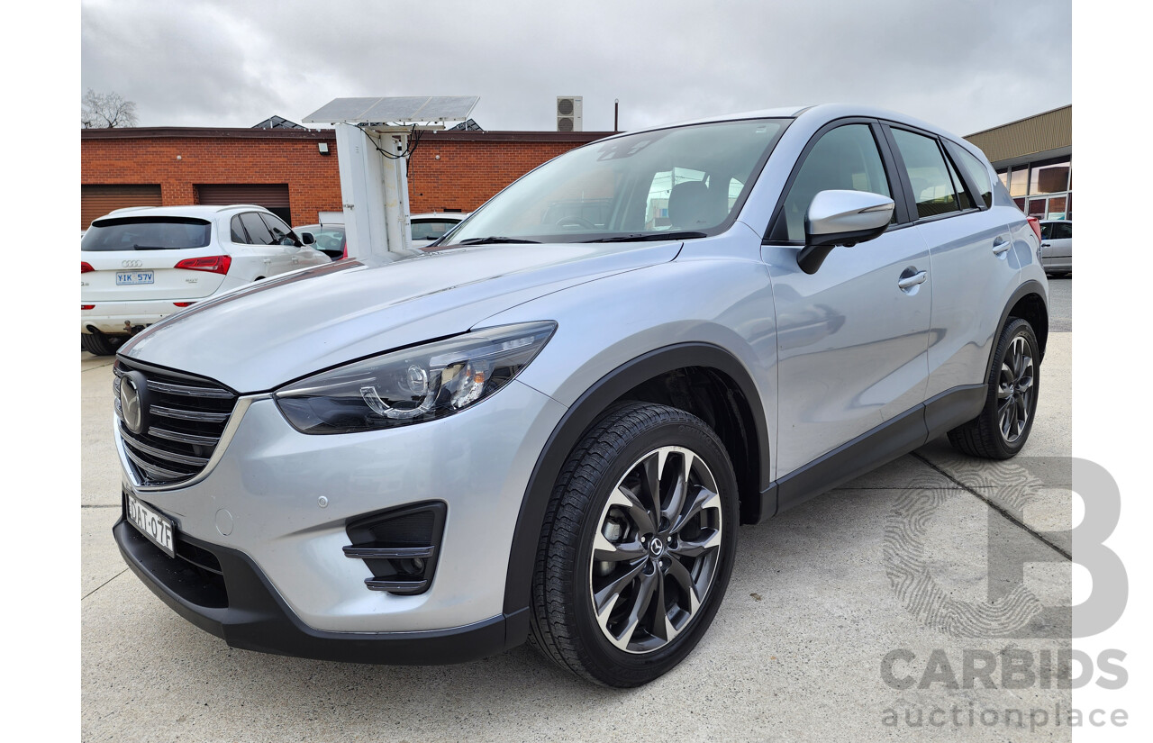 09/2015 Mazda Cx-5 AKERA (4x4) AWD MY15 4D Wagon Silver 2.5L