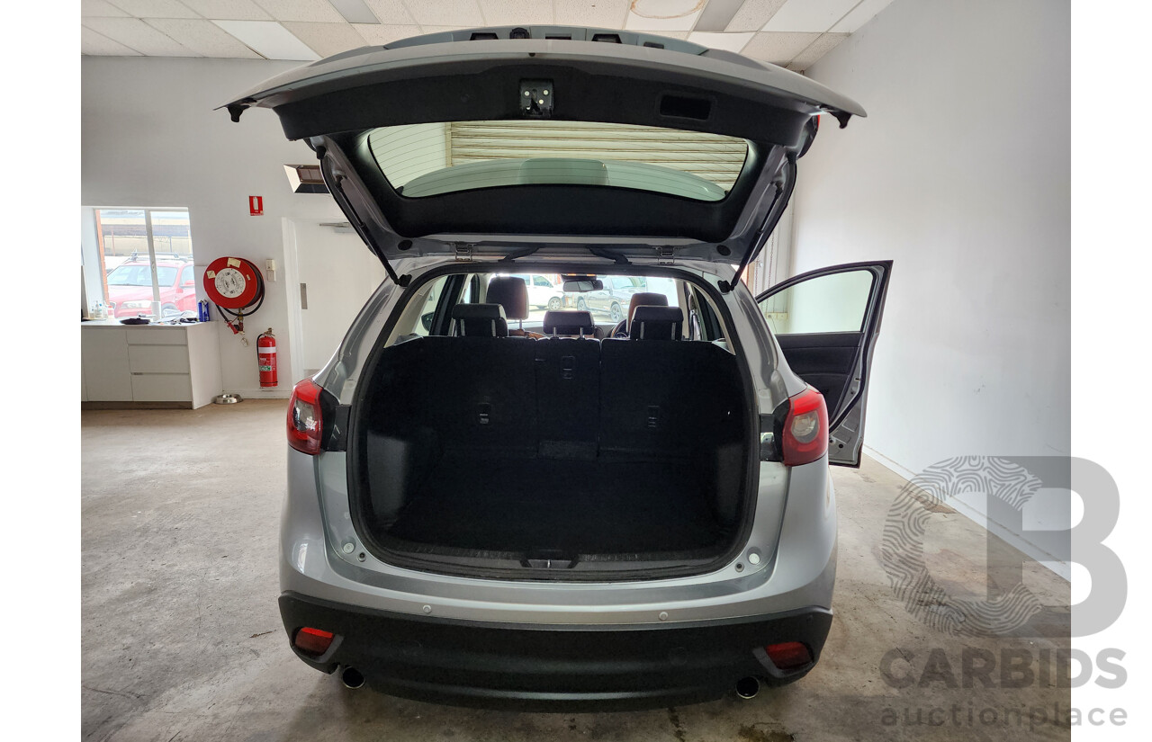 09/2015 Mazda Cx-5 AKERA (4x4) AWD MY15 4D Wagon Silver 2.5L