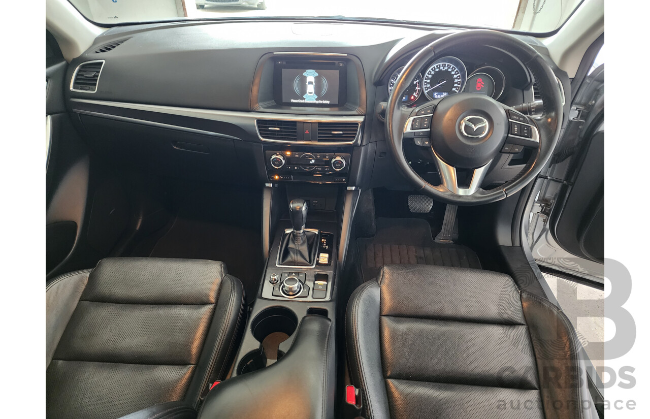 09/2015 Mazda Cx-5 AKERA (4x4) AWD MY15 4D Wagon Silver 2.5L