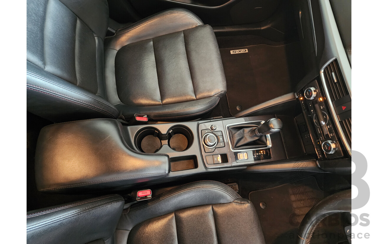 09/2015 Mazda Cx-5 AKERA (4x4) AWD MY15 4D Wagon Silver 2.5L