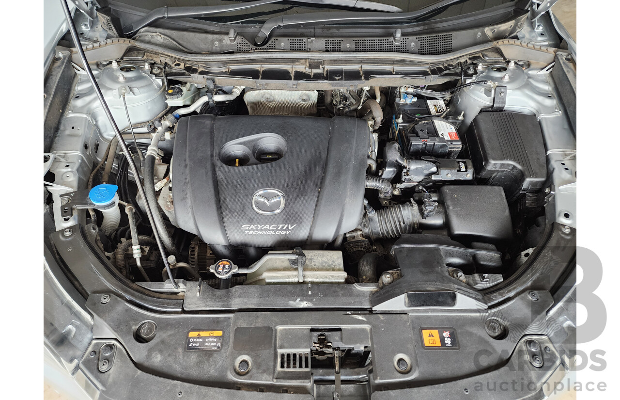 09/2015 Mazda Cx-5 AKERA (4x4) AWD MY15 4D Wagon Silver 2.5L