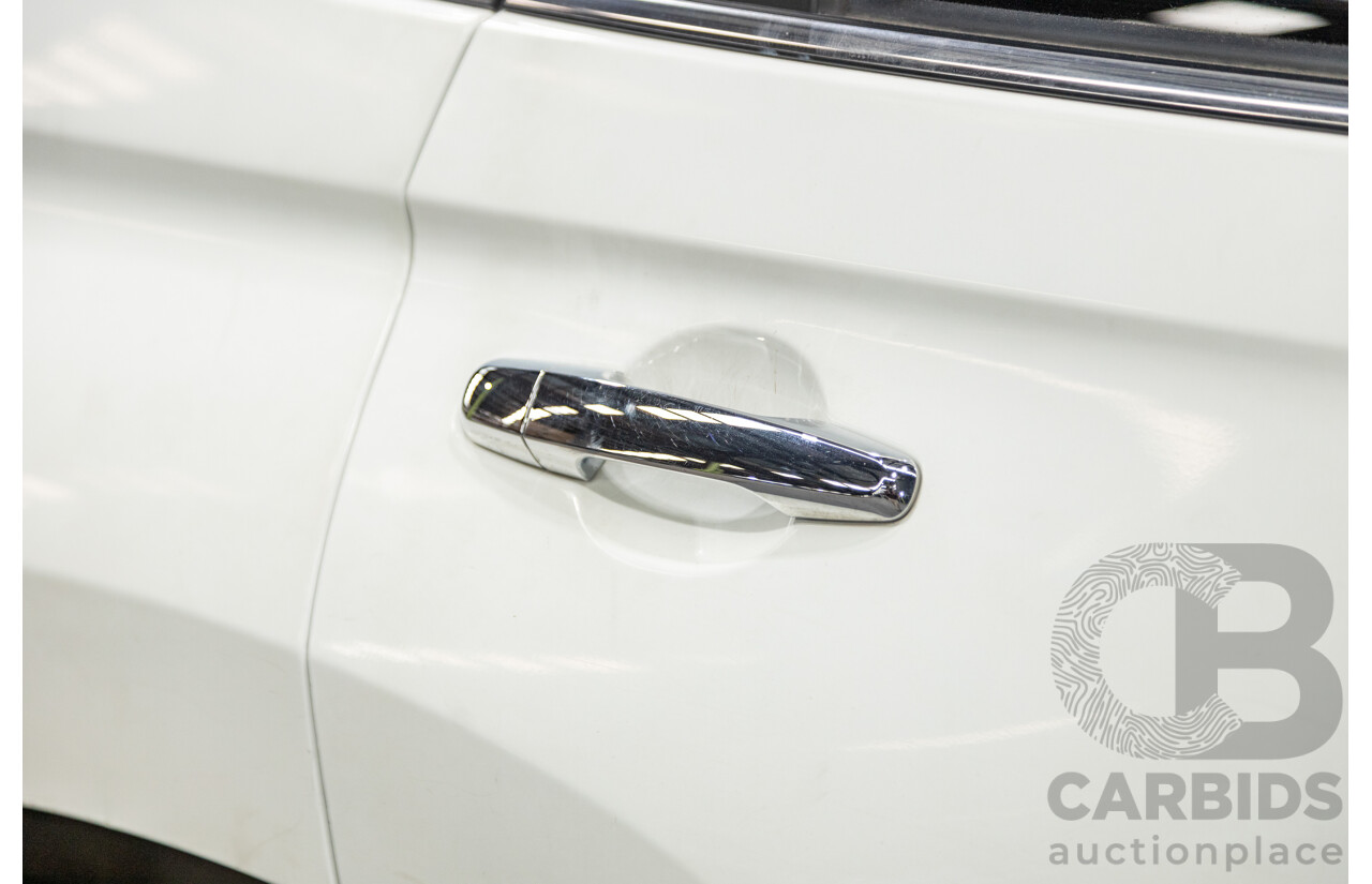 06/2016 Mitsubishi Pajero Sport GLS (4x4) MY16 QE 4d Wagon White Turbo Diesel 2.4L - 7 Seater