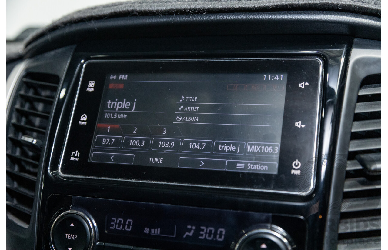 06/2016 Mitsubishi Pajero Sport GLS (4x4) MY16 QE 4d Wagon White Turbo Diesel 2.4L - 7 Seater